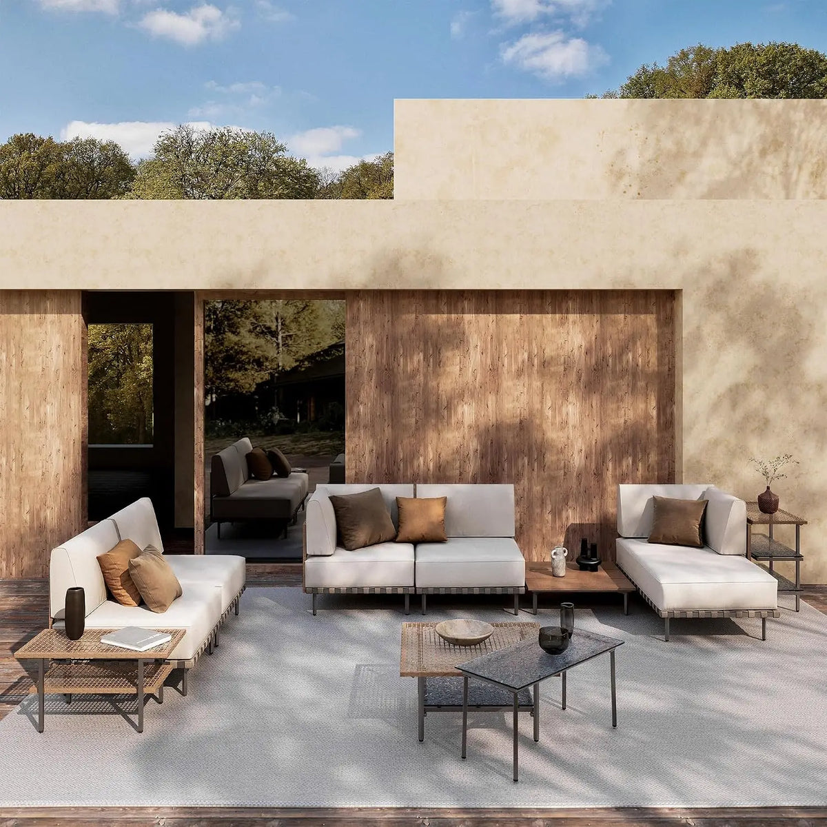 10-Piece Outdoor Patio Furniture Set