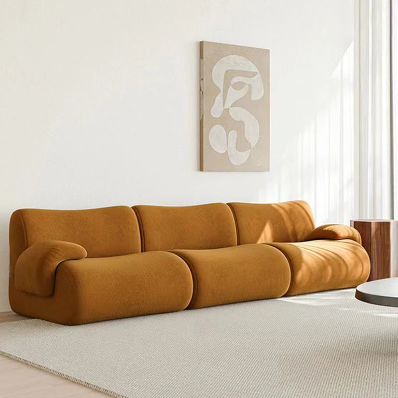 Modern morocco Wabi-Sabi Sherpa Fabric Sectional