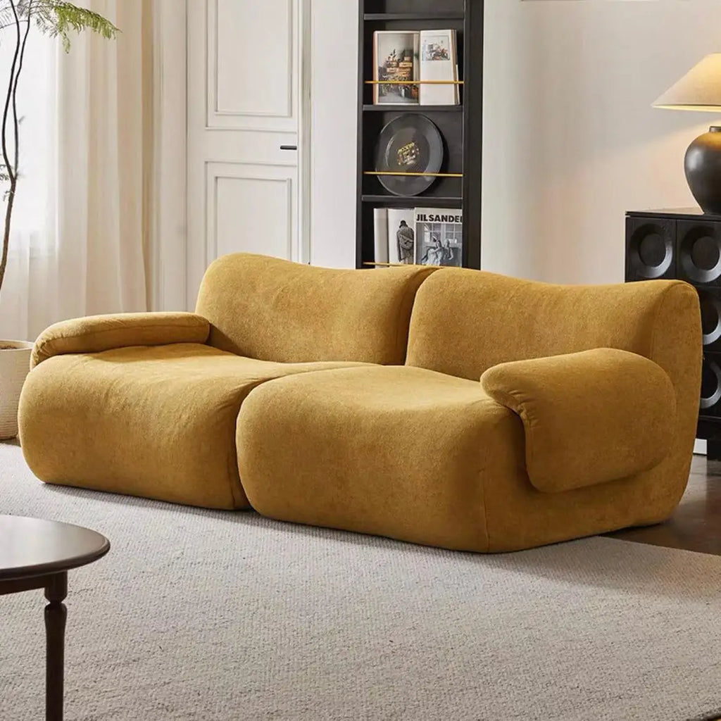 Modern morocco Wabi-Sabi Sherpa Fabric Sectional