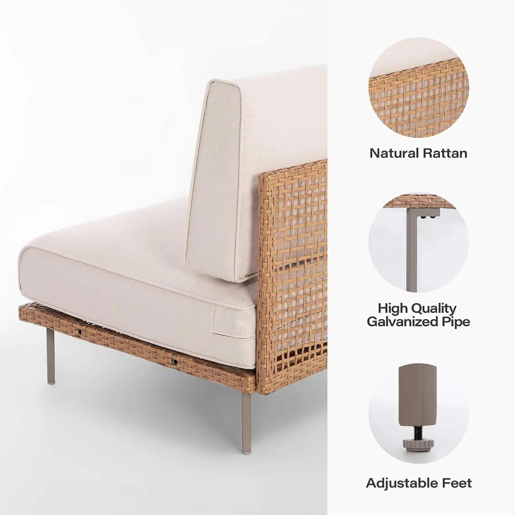 10-Piece Outdoor Patio Furniture Set