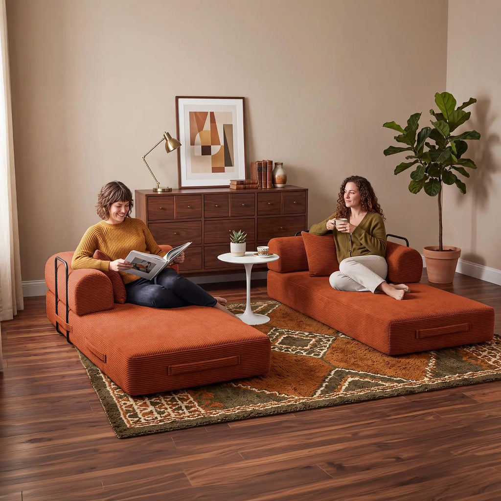 Memory Foam a Bed, Convertible Futon Bonel Couch 79"